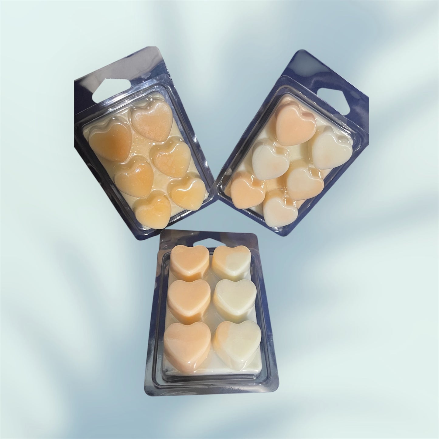 April Mist Wax Melt Heart Shaped